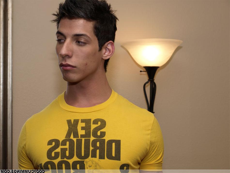 20P Horny gays Cody Cummings and Miguel Prange undress and masturbate
