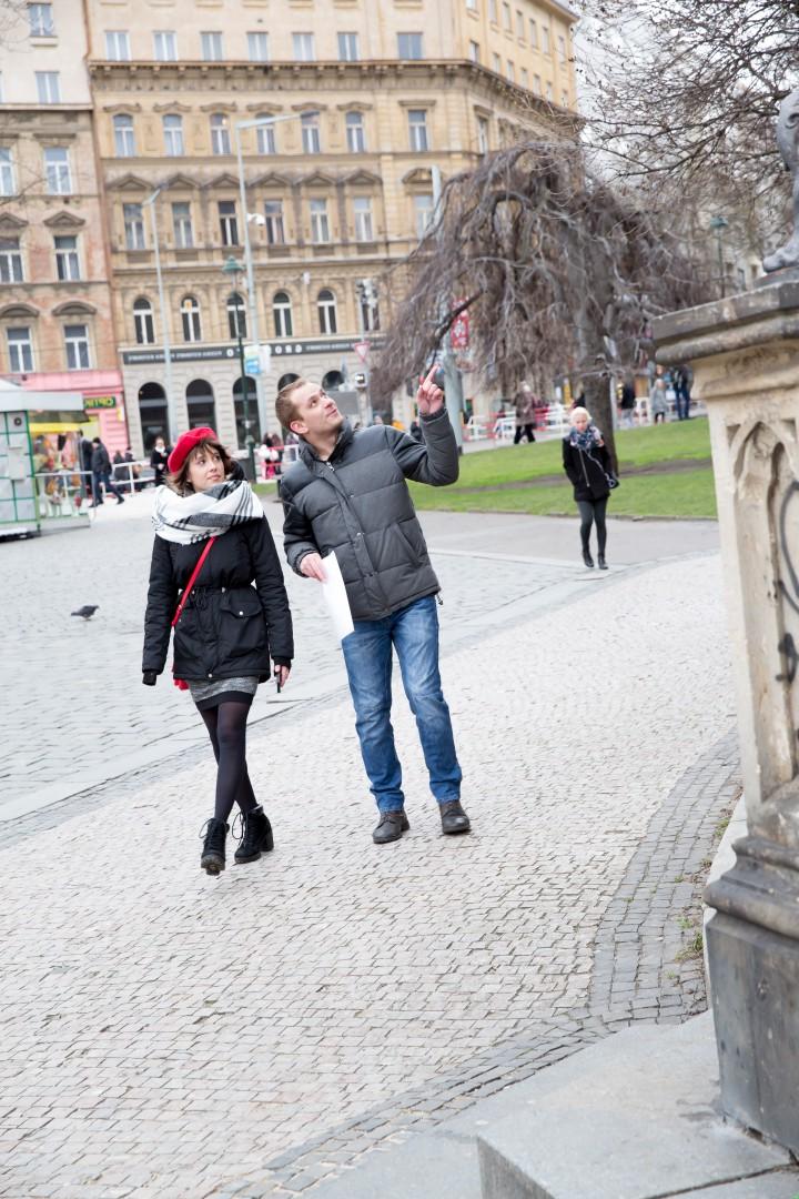 19P Tourist Anabell surprises get Czech guide with big natural tits and pussy