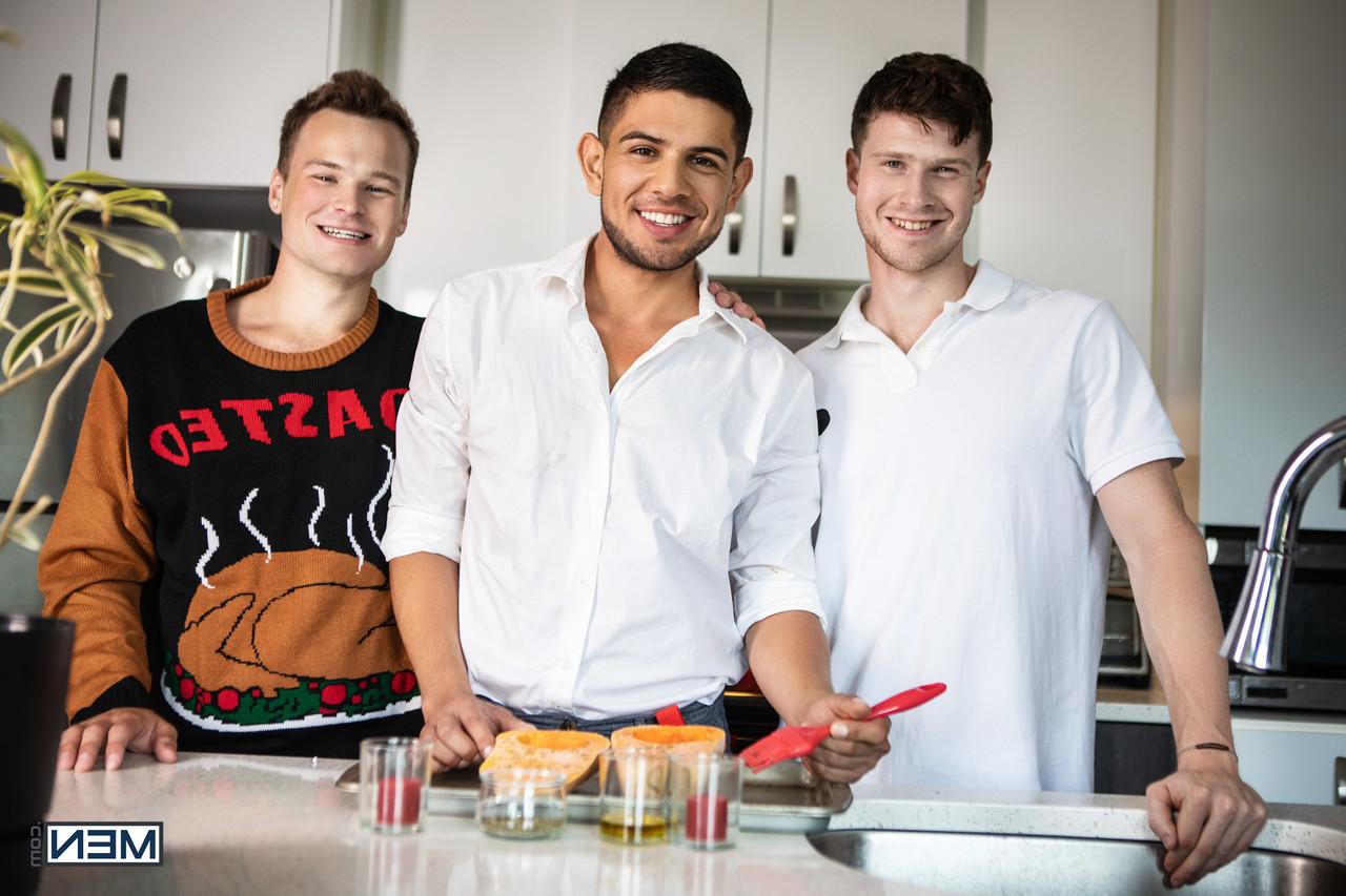 14P Homens com Alex Montenegro, Brent North, Finn Harding