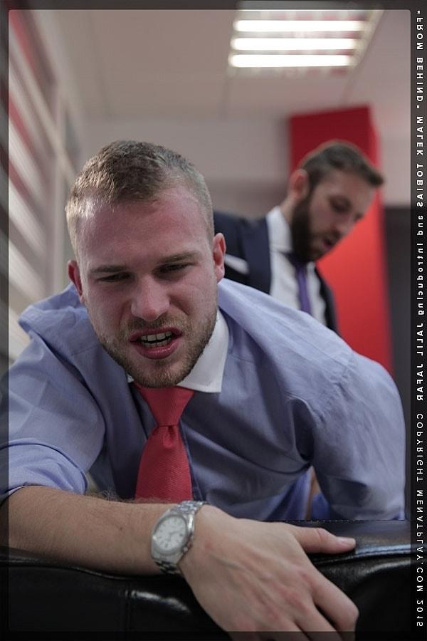 20P Gay colleagues Jalil Jafar & Malek Tobias have a wild anal quickie at work