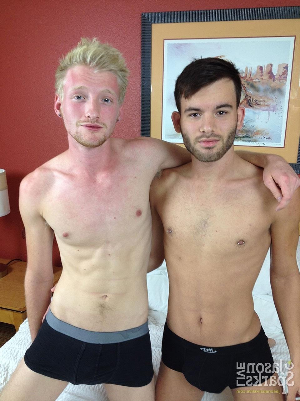 20P O loiro gay Anton Dahl leva uma surra do jovem Declan McClain