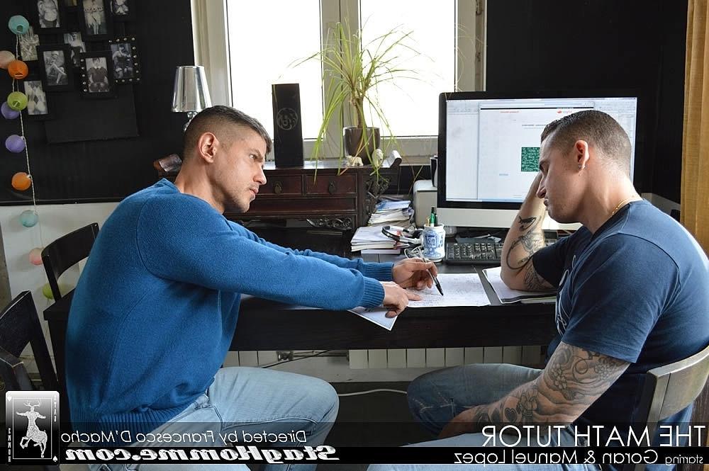 20P O latino gay tatuado Manuel Lopez bate na bunda de seu tutor Goran