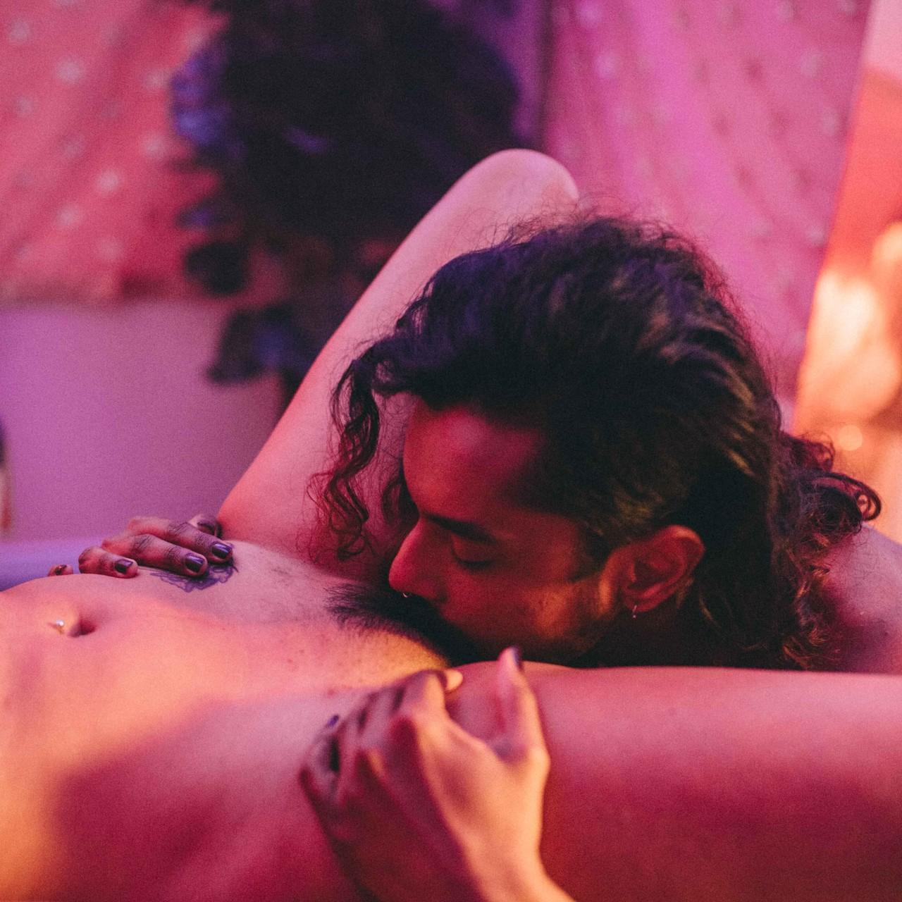 16P Erotic Indian couple having oral and doggystyle sex on the sofa