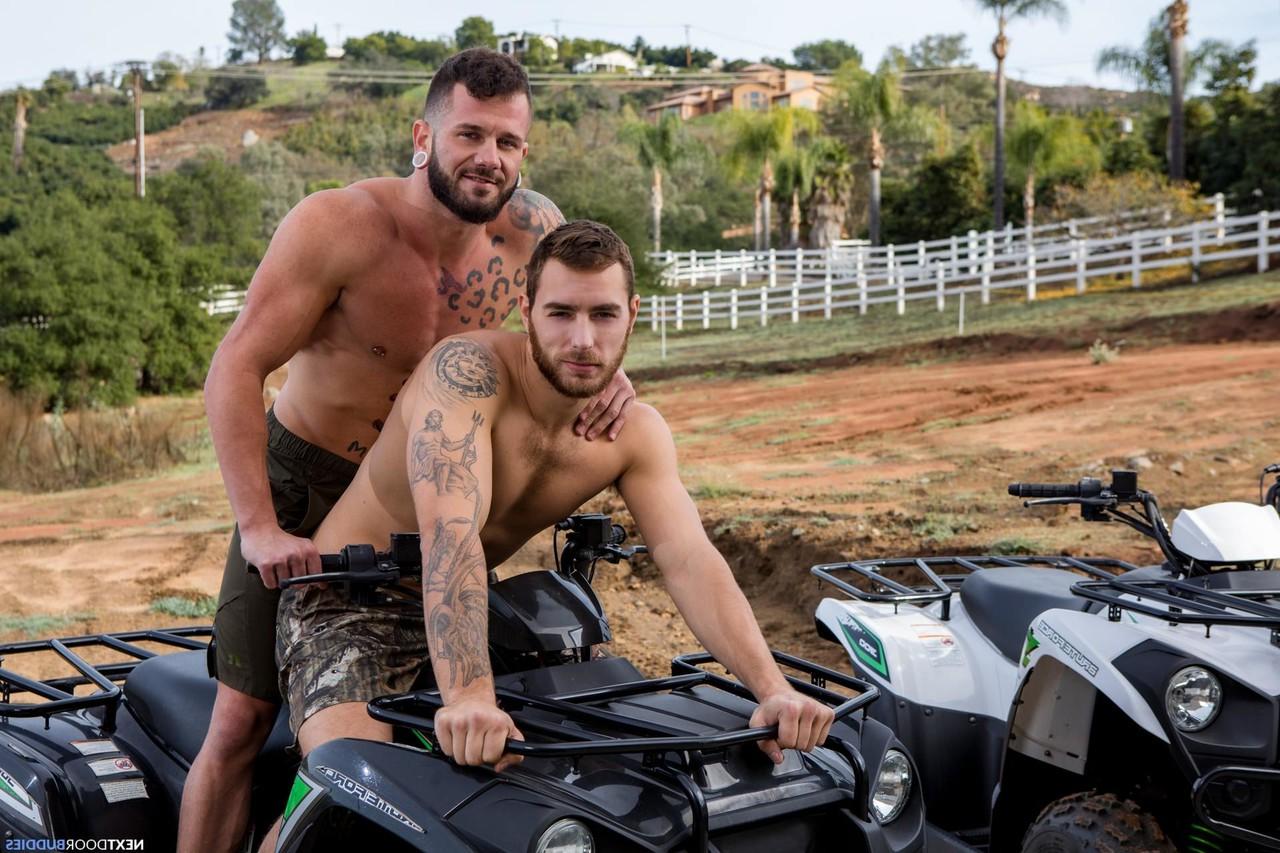 20P Perverts Johnny Hill & Carter Woods go for a quad ride before having anal sex