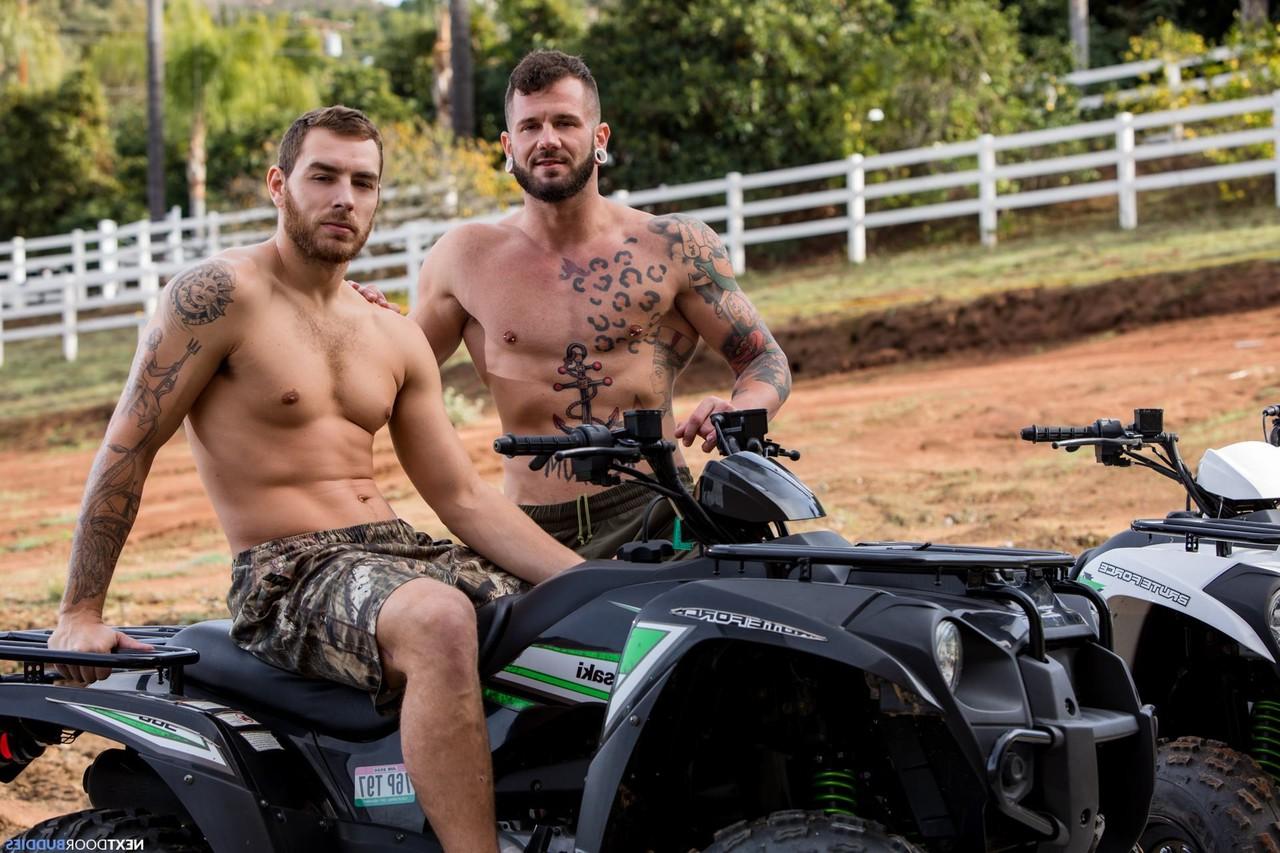 20P Perverts Johnny Hill & Carter Woods go for a quad ride before having anal sex