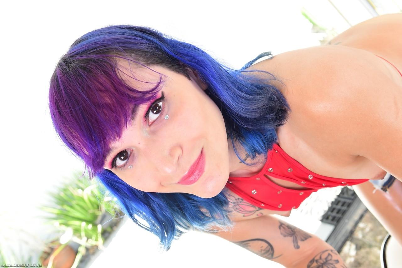 20P Evil Angel Flowergoth Roze, Kai Bailey
