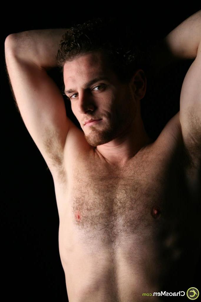 20P Hung stud Ray shows off his naked athletic body & his big hairy cock
