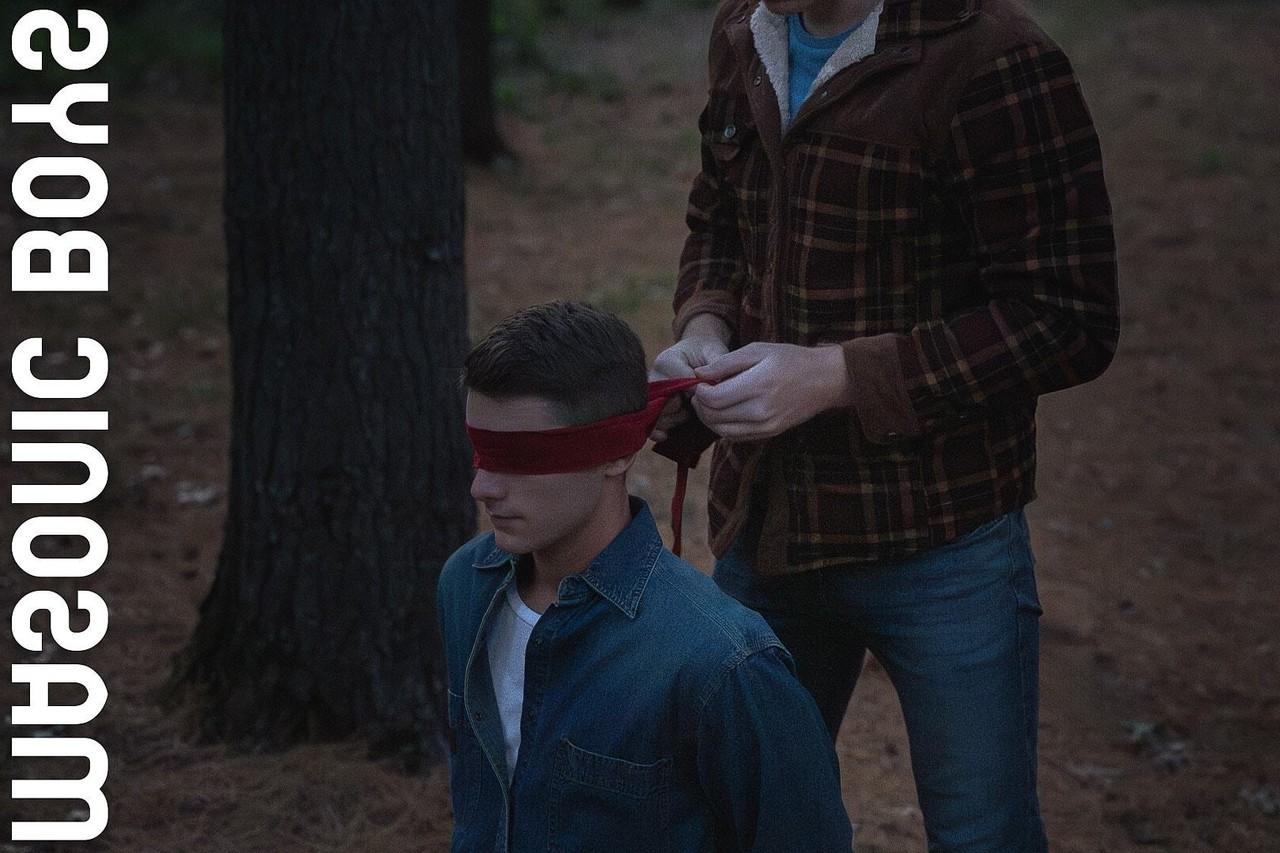 20P Tall gay master bounds, strips and fucks hardcore tiny slave boy Devall