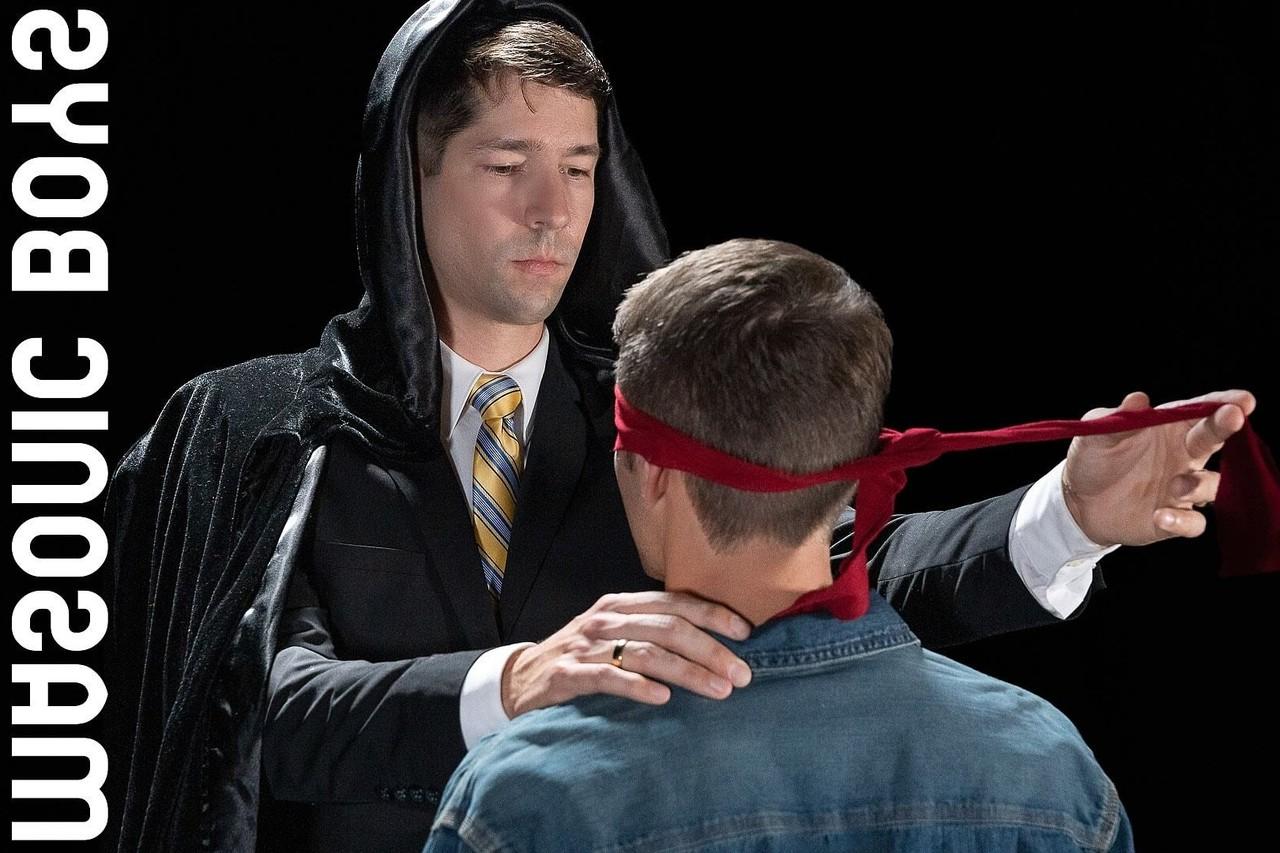 20P Tall gay master bounds, strips and fucks hardcore tiny slave boy Devall