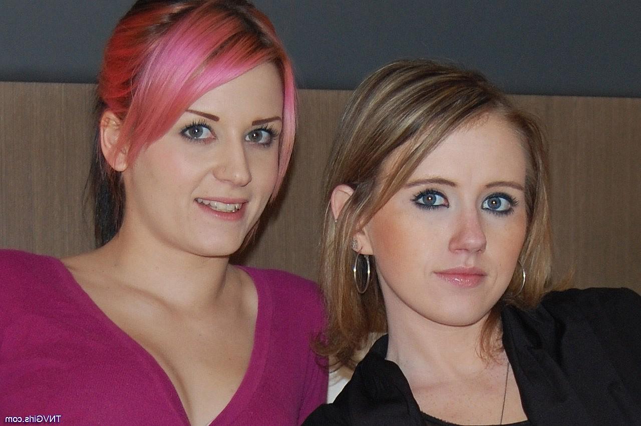 19P Adorable amateur teens flash their shiny undies in a hot upskirt display