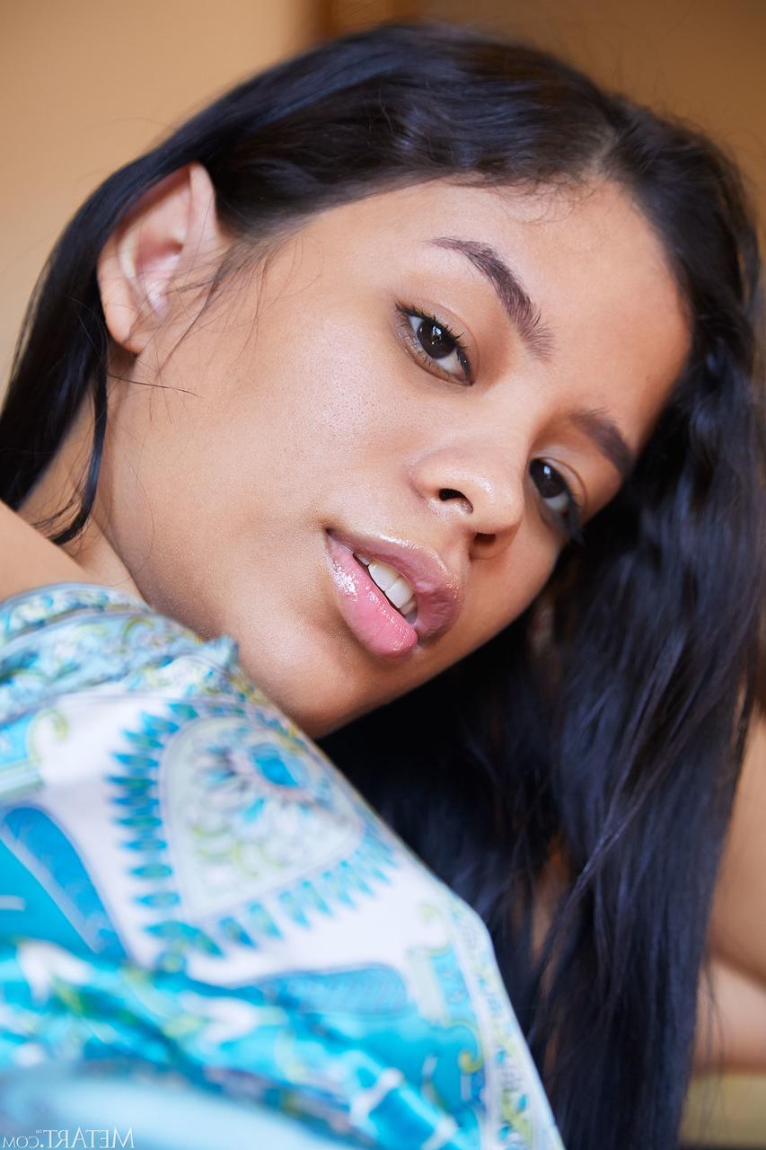 20P Stunning Karin Torres shows her yummy big ass and natural tits at home