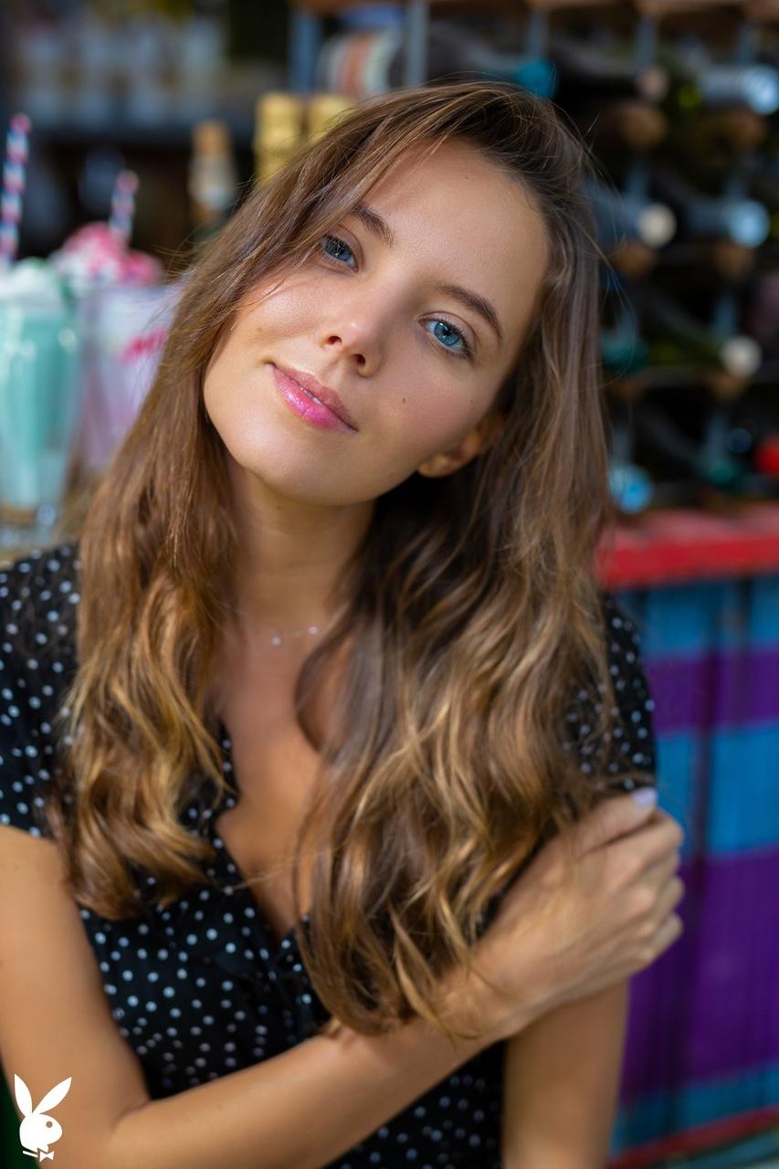 20P Alluring babe Katya Clover undresses and shows off her flawless petite body