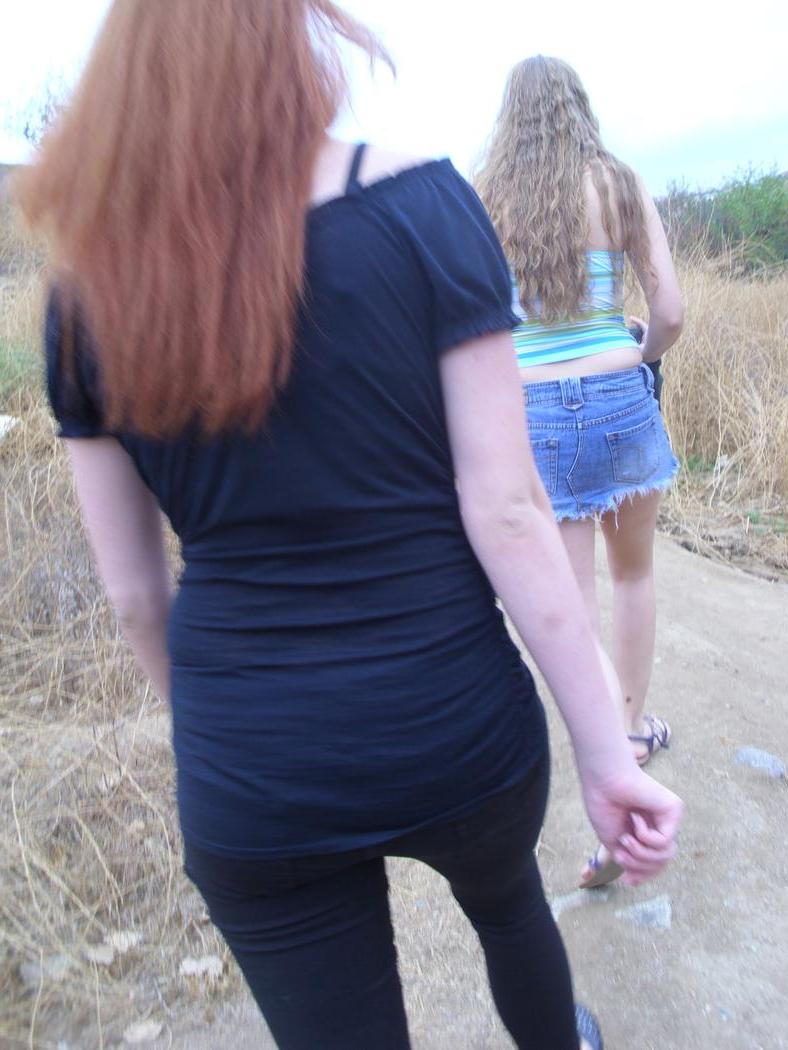 20P Petite ginger Felicia posing seductively in her kinky compilation