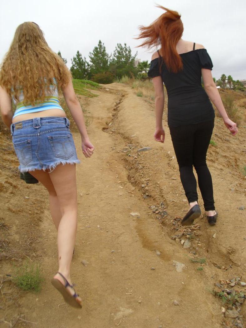 20P Petite ginger Felicia posing seductively in her kinky compilation