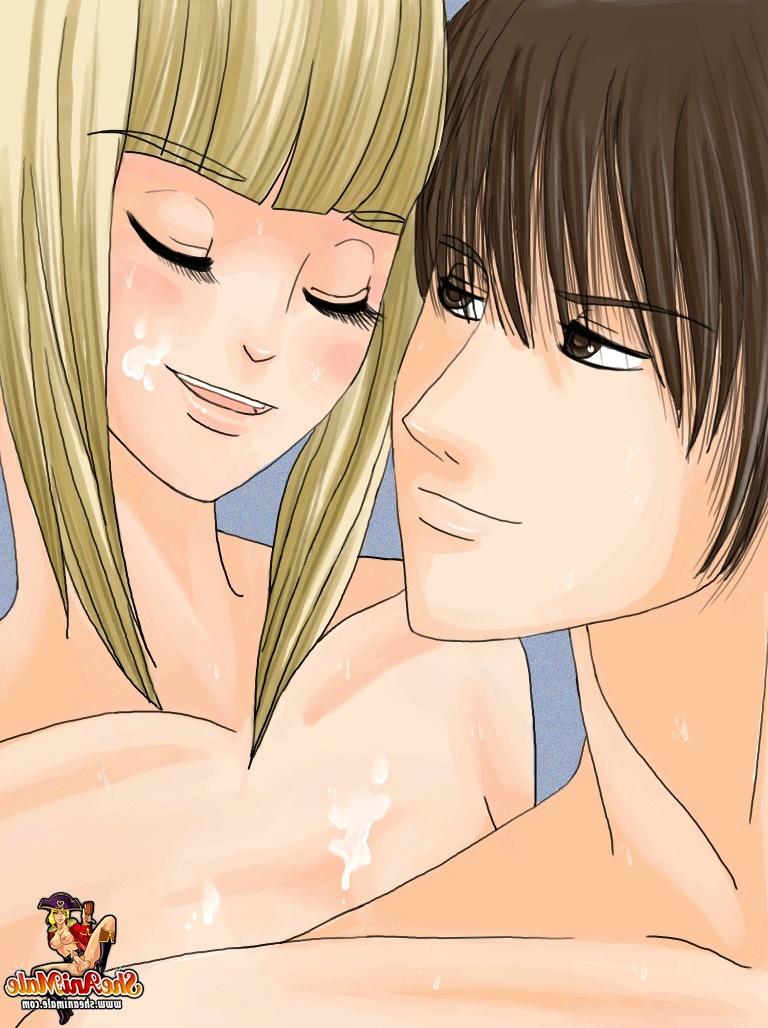 12P Hentai transexual colegiala es embestida analmente por su lindo compañero de clase