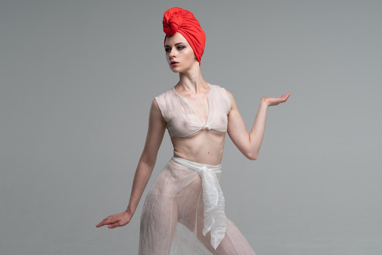 20P Beautiful babe does a sensual dance while wearing a see-through outfit