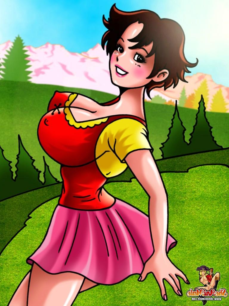 12P Animated country shemale with massive juggs bangs a skinny dude
