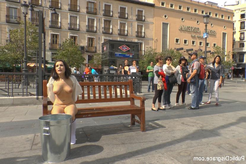15P Pretty girl is totally humiliated in a public setting by other women