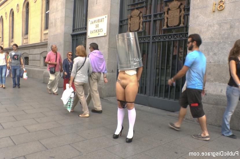 15P Pretty girl is totally humiliated in a public setting by other women