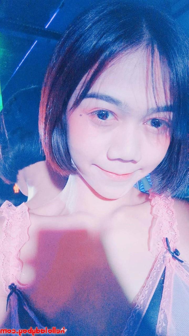 18P Cute Asian ladyboy Pon posing seductively in her solo compilation