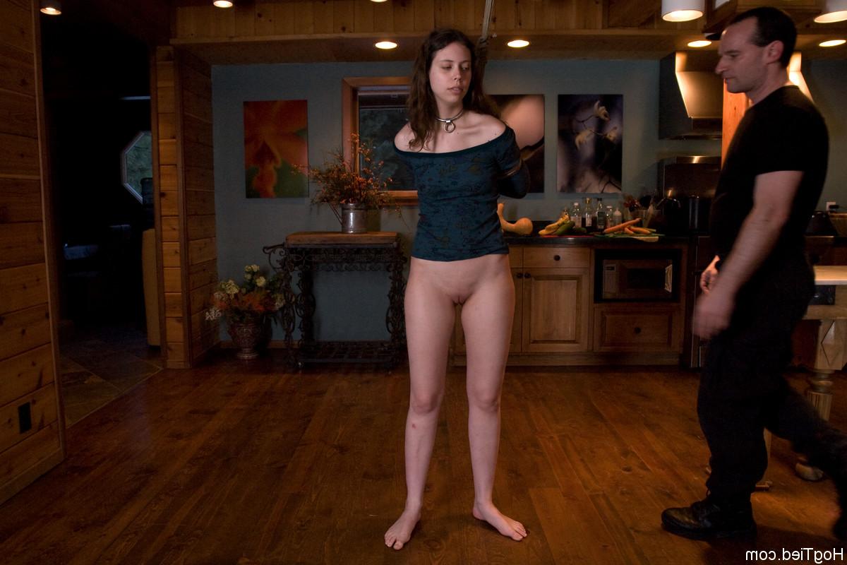 20P Submissive babe Amber Keen endures corporal punishment in rope bondage