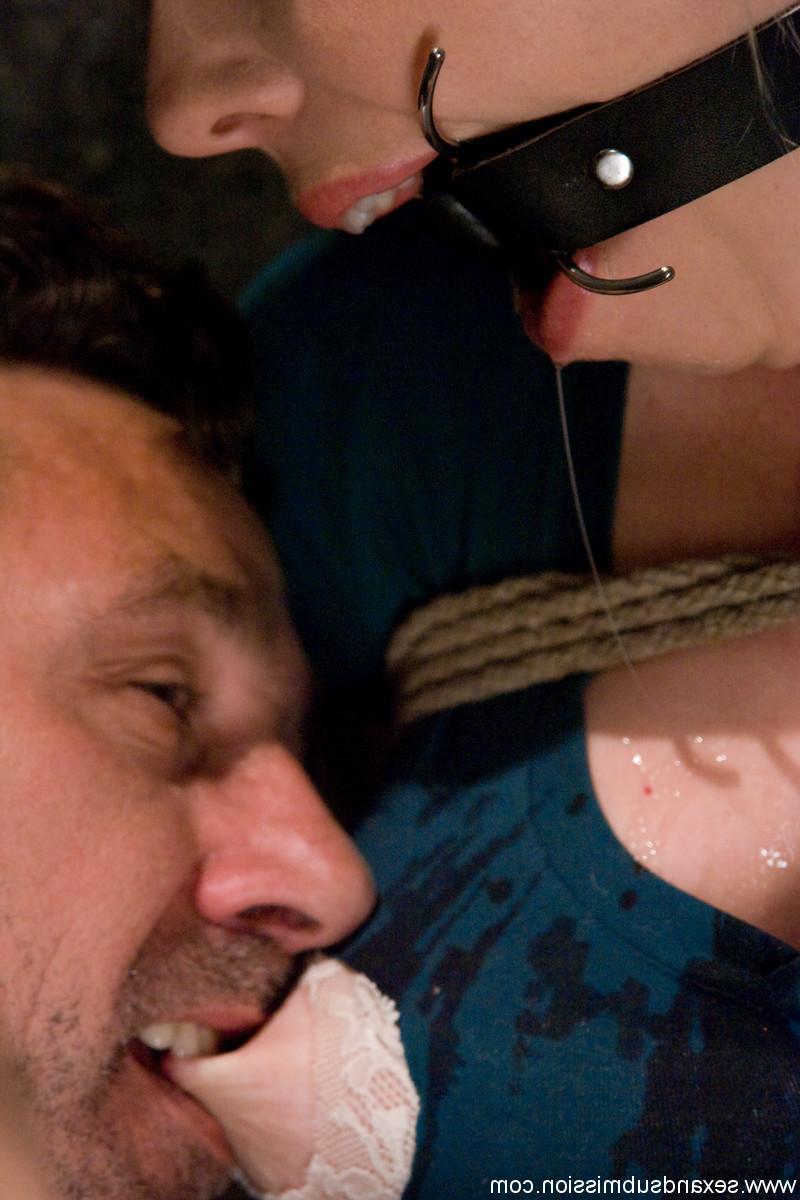 20P MILFs Claire Dames and Adrianna Nicole get bound and tormented in BDSM action