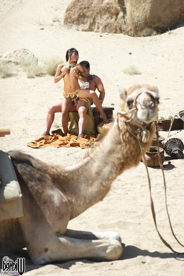 20P Naughty petite babe Kaylani Lei enjoys outdoor reverse cowgirl sex