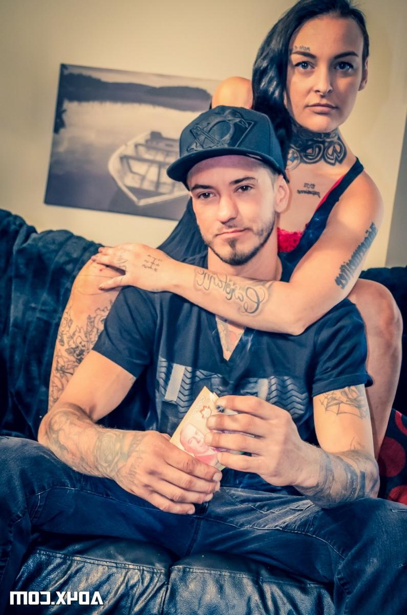 18P Tattooed couple Tess X & Vinc Beam indulge in foreplay action