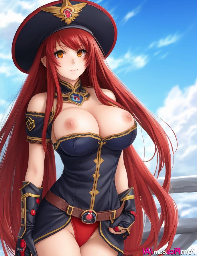 11P A personagem Hentai de tirar o fôlego, Tanine, mostra seus peitos grandes ao ar livre