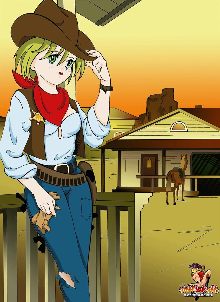 12P Hentai travesti cowgirl pega um ladrão e fode ele na bunda na prisão