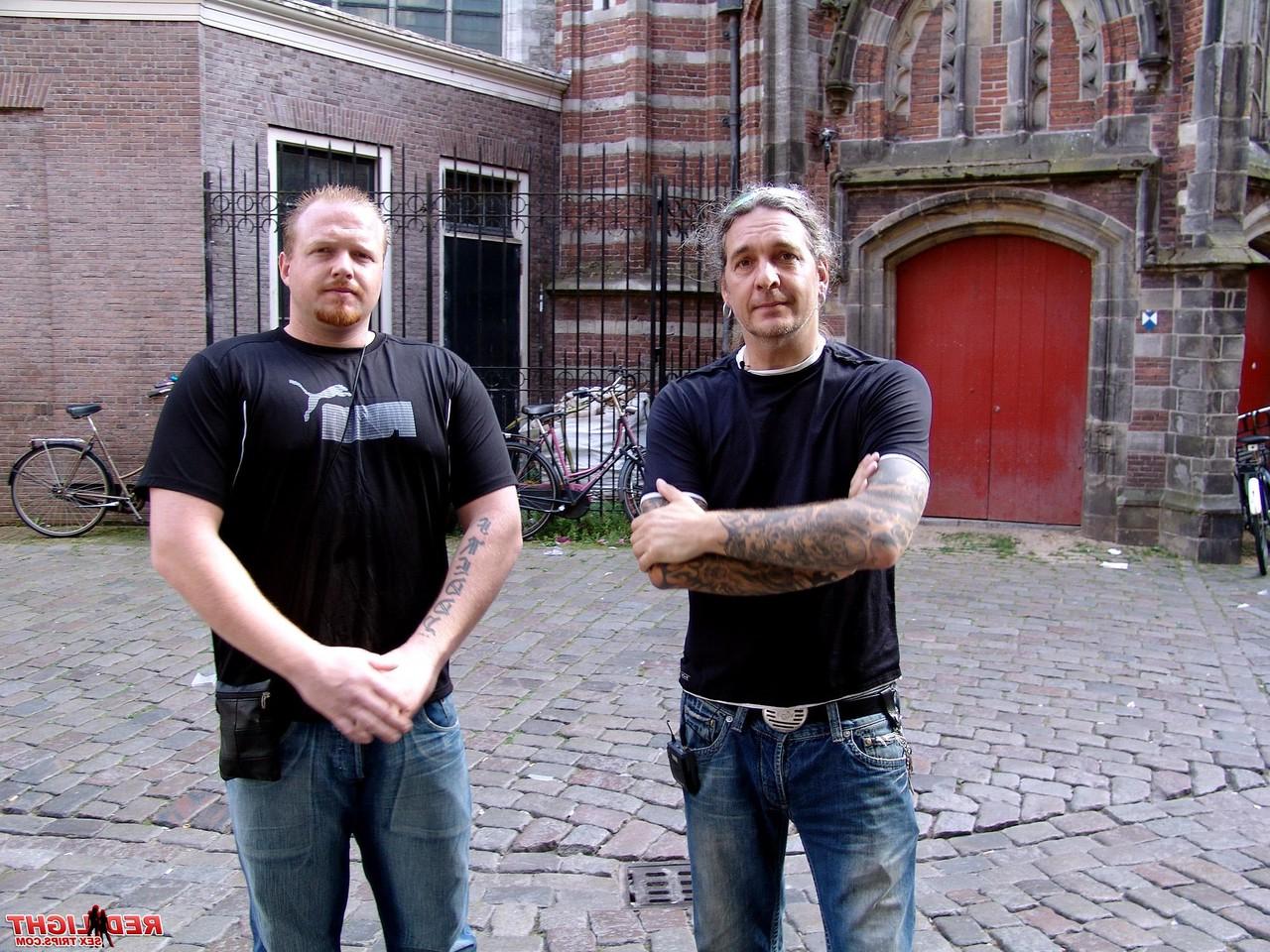 15P Coworkers find sexual relief with a blond prostitute in Amsterdam