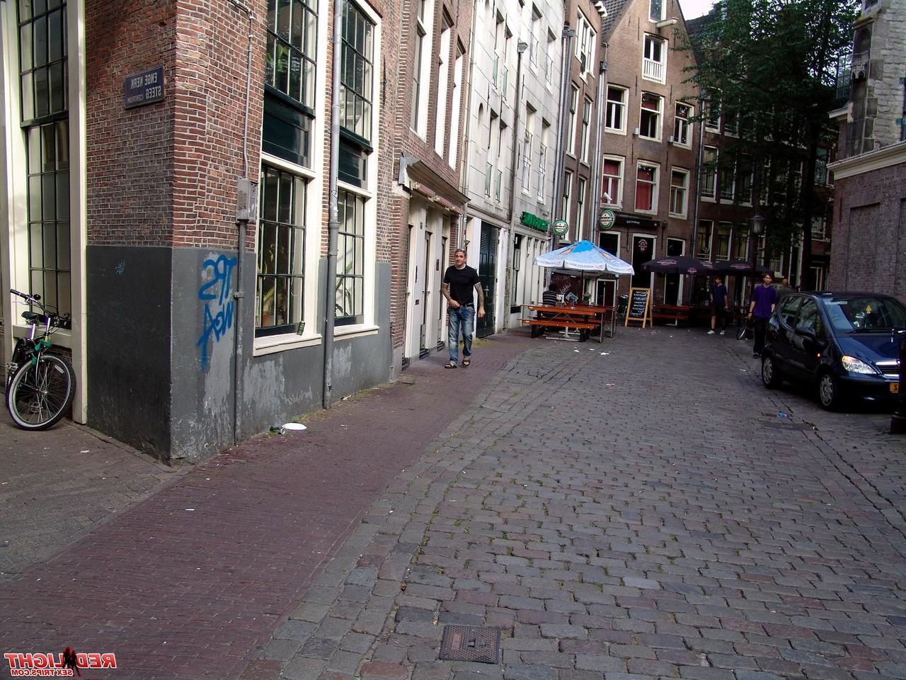 15P Coworkers find sexual relief with a blond prostitute in Amsterdam