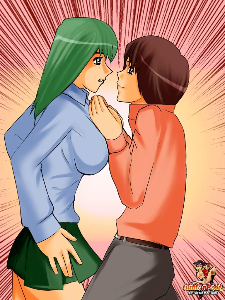 12P Médico travesti de anime fazendo sexo a três com um menino e sua ladyboy GF