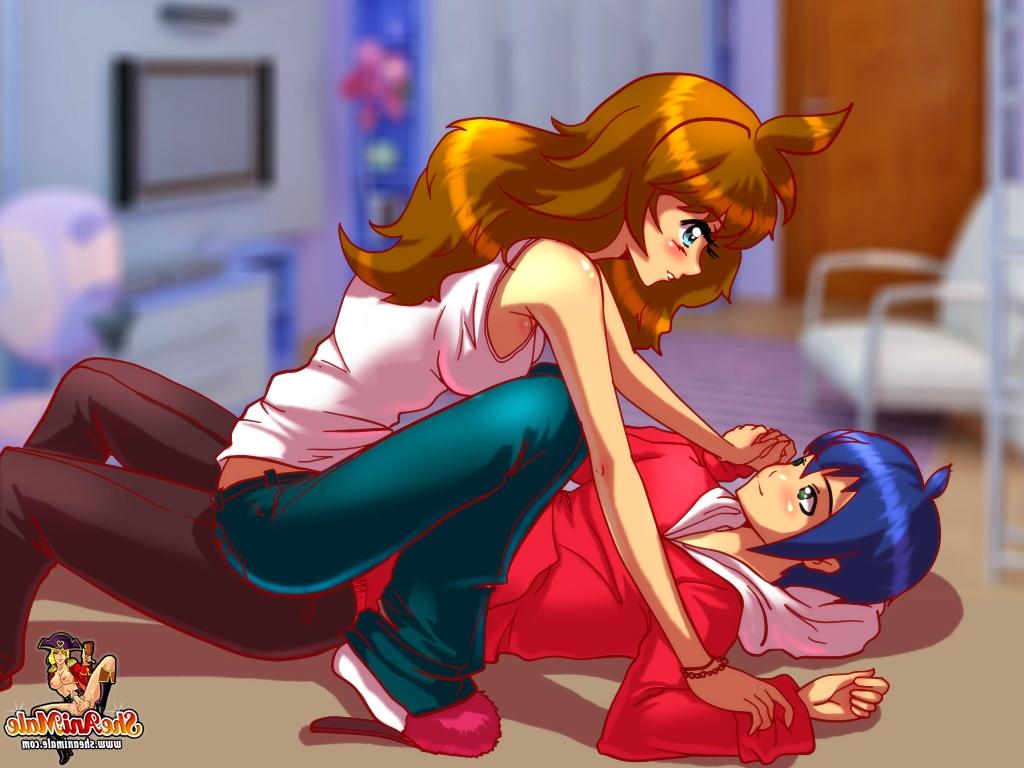 12P Anime shemale plays a game with her stepbrother before anally fucked raw