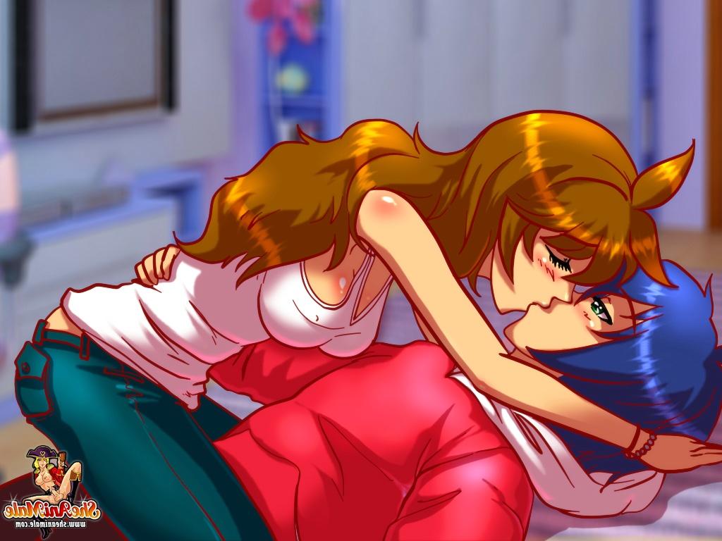 12P Anime shemale plays a game with her stepbrother before anally fucked raw