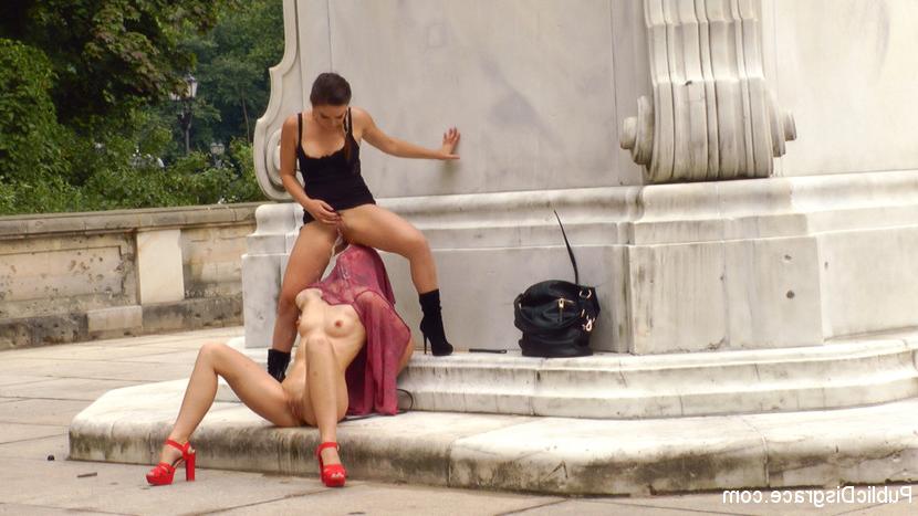 15P Nice girl undergoes public humiliation from a sadistic chick before anal sex