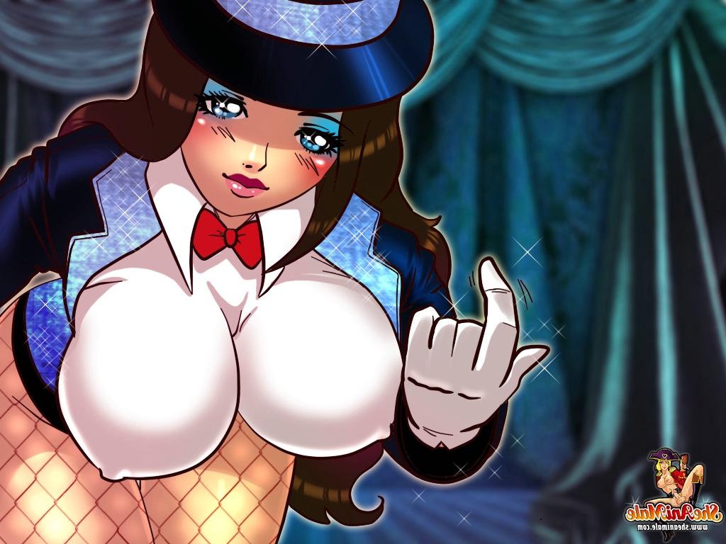 12P Travesti de anime peituda dá muita porra em um garanhão depois de pegá-lo