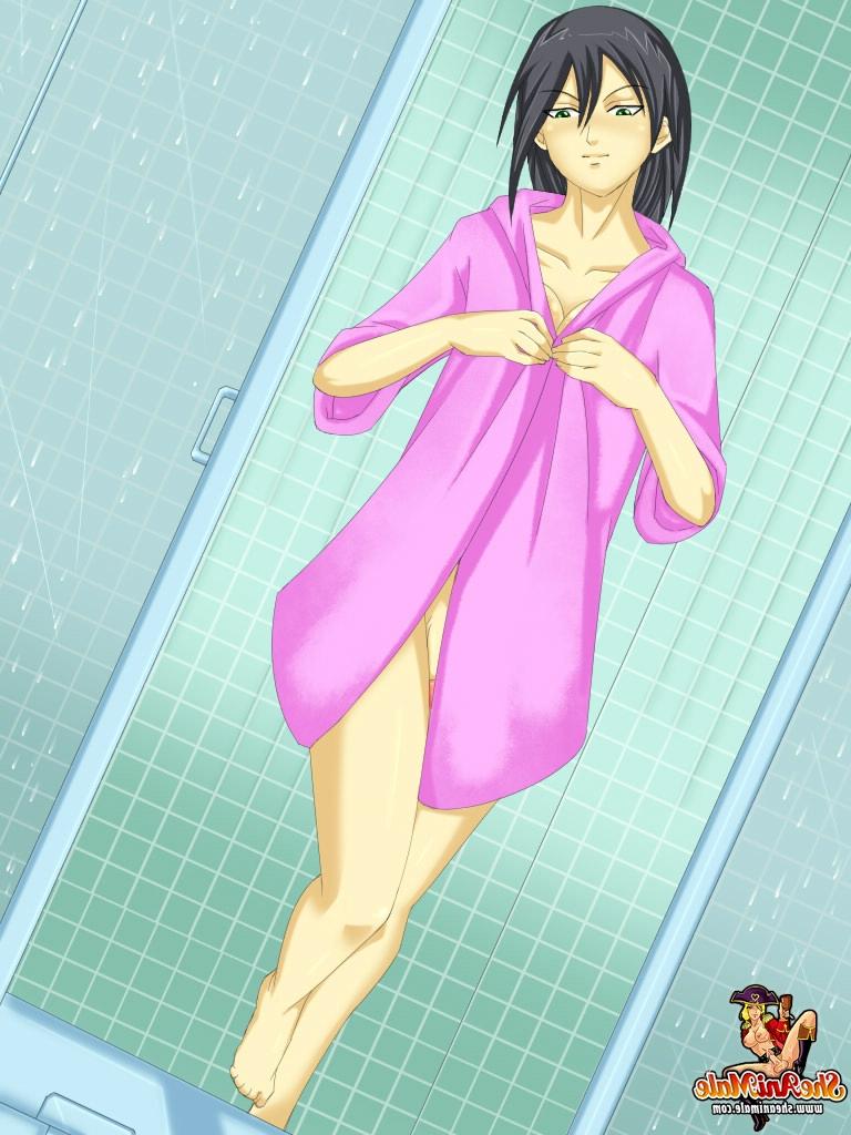 12P Hottie transexual anime tetona y un chico cachondo se golpean los agujeros hasta el orgasmo