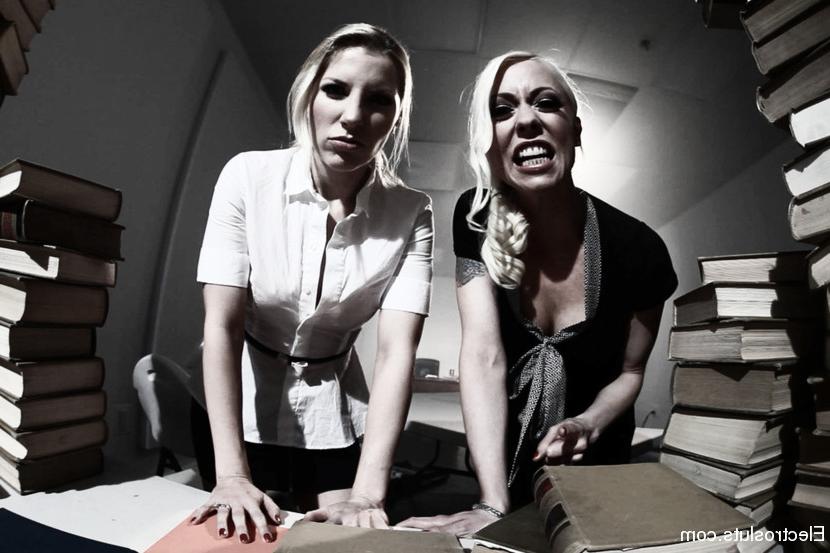 11P Naked student Bonnie Day is shocked with electricity by lesbian teachers