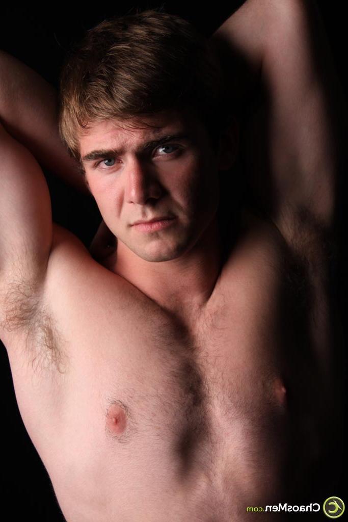 20P Cute twink Alan shows off his hairy chest and big dick before masturbating