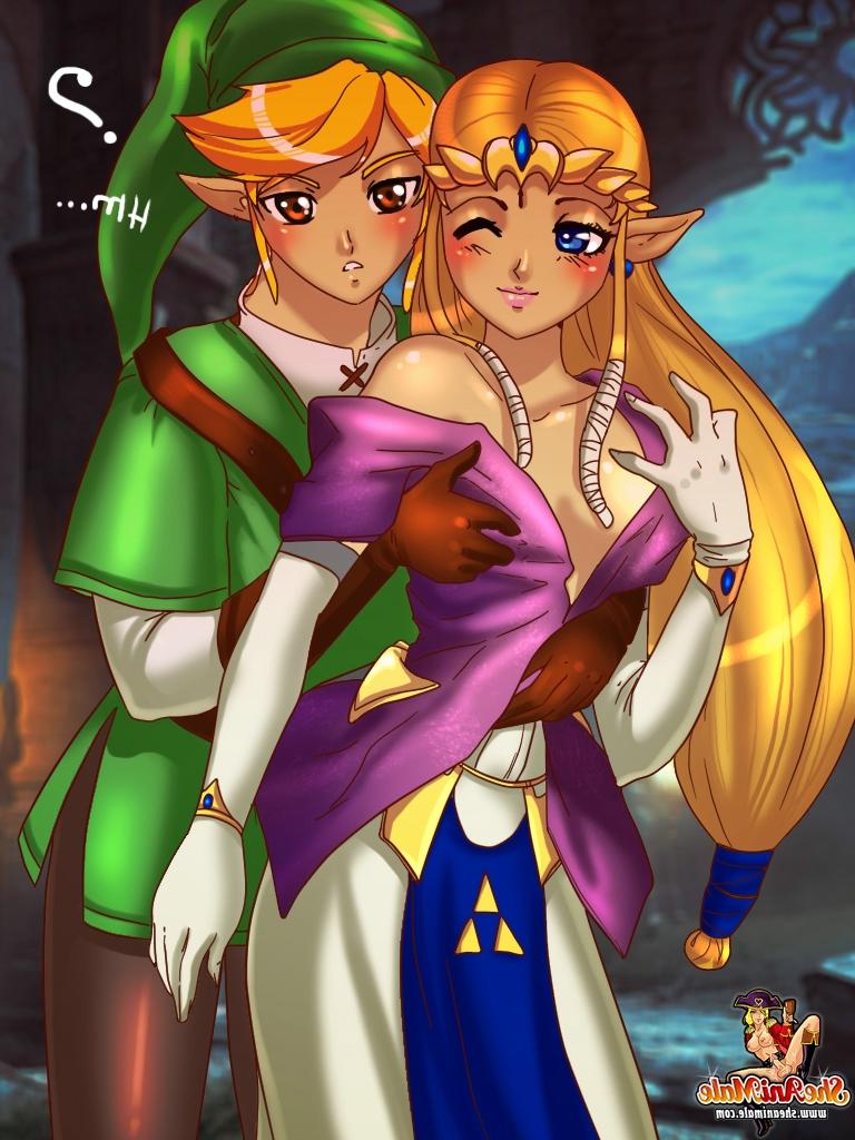 12P La pequeña Linky tiene sexo anal duro y creampies con la transexual Princess Zeldina