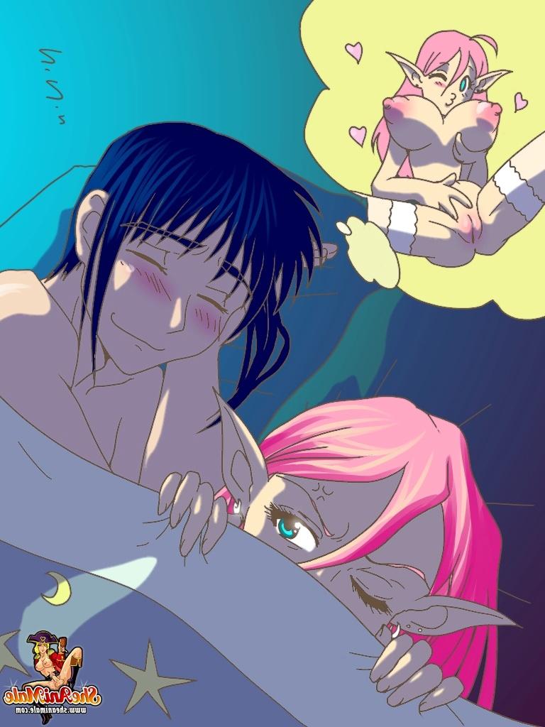 12P Namorada travesti de cabelo rosa de anime bate no cu do homem por trás
