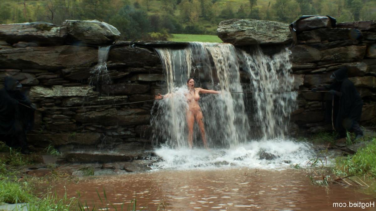 20P Bound sluts Cherry Torn & Iona Grace getting humiliated at the waterfalls