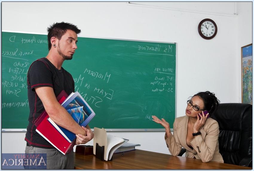 16P Ravish MILF teacher Claudia Valentine scoring big dick and gets facial