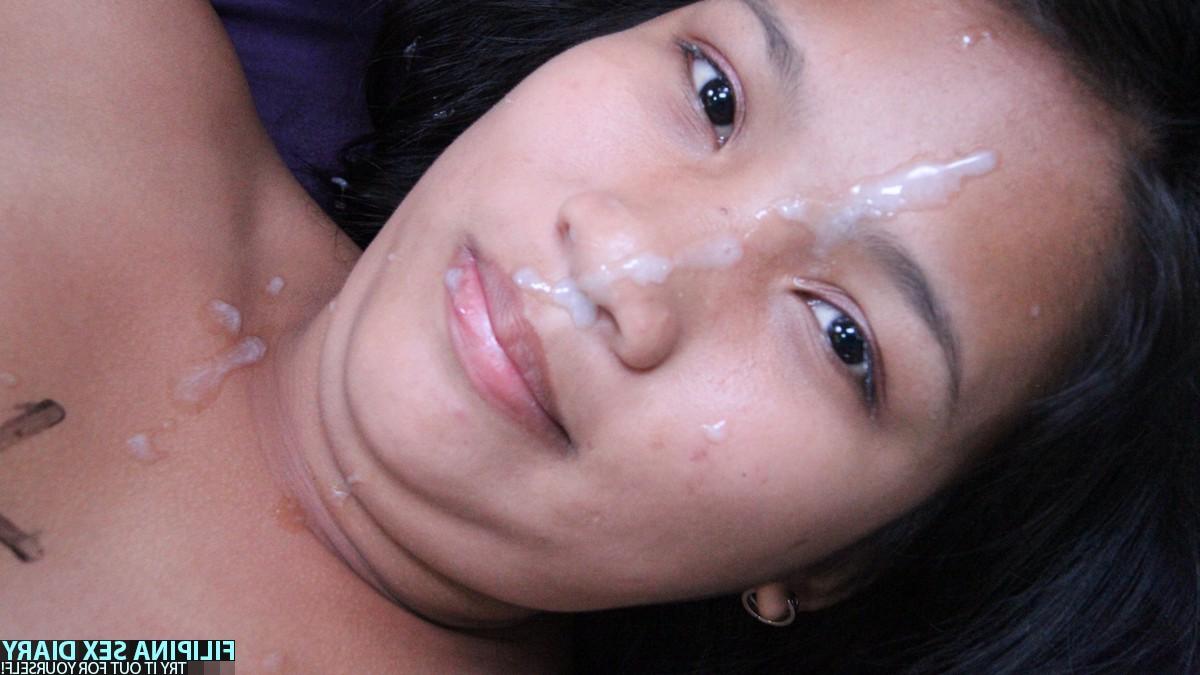 20P Petite Asian MILF Rubi gets stripped, fucked and facialed in POV