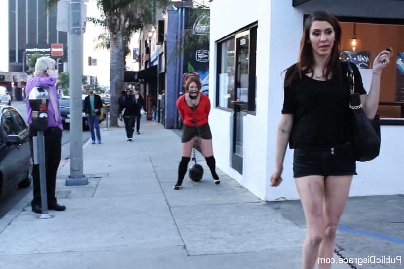 13P Jodi Taylor is thoroughly humiliated in public before being gangbanged