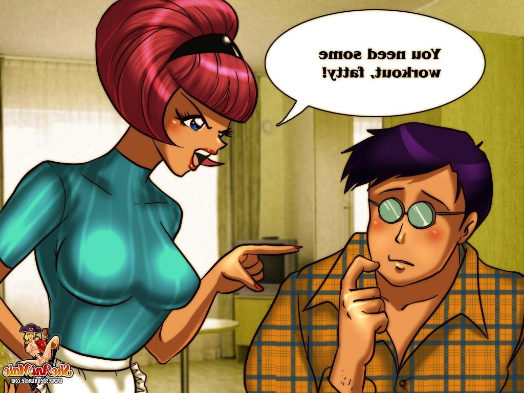 12P Pendurado anime travesti Bobby fodendo duas garotas sexy com seios grandes