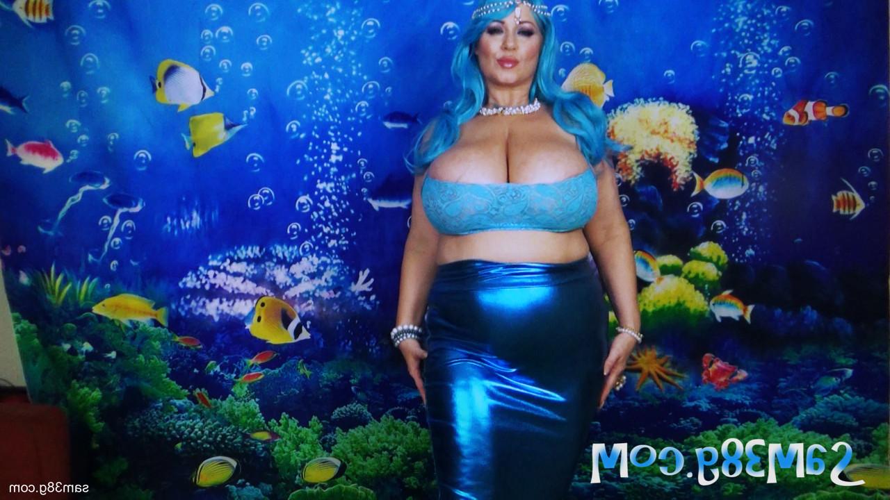 16P Der üppige Pornostar Samantha 38G spielt mit ihren Monstertitten und großen Nippeln
