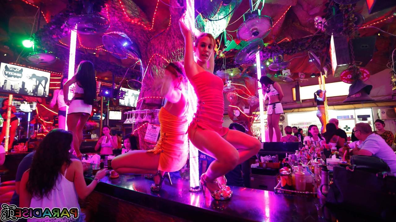20P Naughty girlfriends Nikky and Kitty get fucked after posing in a night club