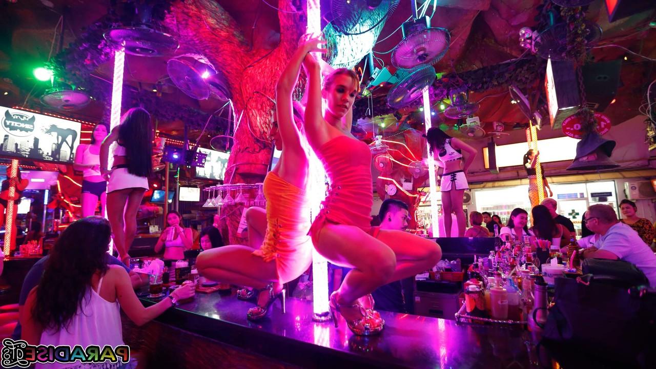 20P Naughty girlfriends Nikky and Kitty get fucked after posing in a night club